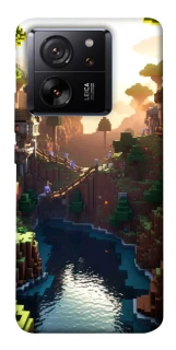 Чехол на Xiaomi 13T Minecraft sunset фото 1 из 1