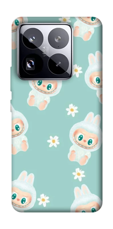 Чохол на Xiaomi 15 Pro Labubu Green фото 1 з 1