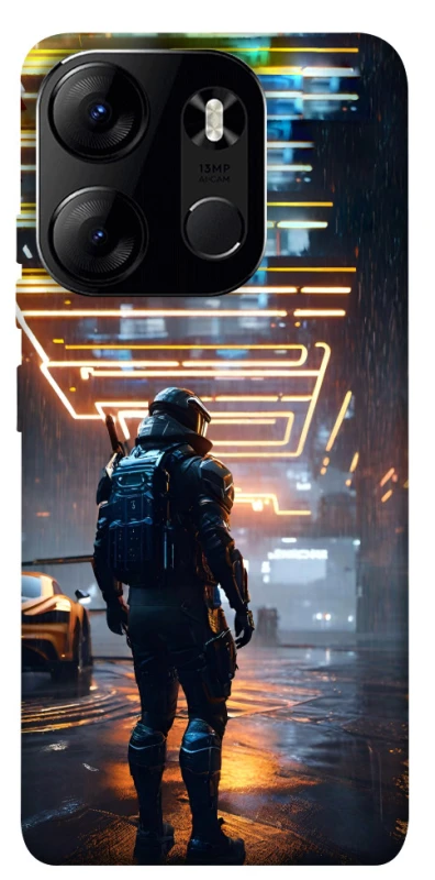 Чохол на Tecno Spark Go 2023 Cyber character фото 1 з 1