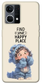 Чохол на Oppo Reno 7 4G Happy Place фото 1 з 1