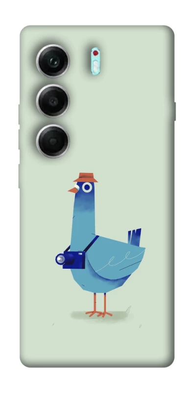 Чохол на Tecno Camon 40 Pro Голуб-детектив фото 1 з 1