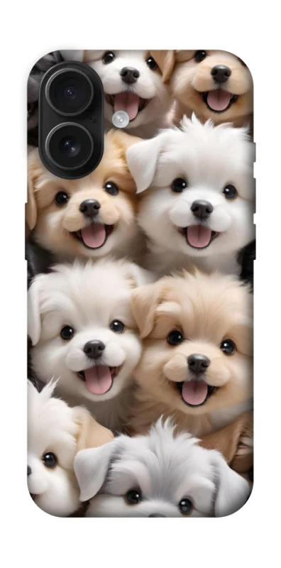 Чохол на Apple iPhone 16 Doggy Love фото 1 з 1