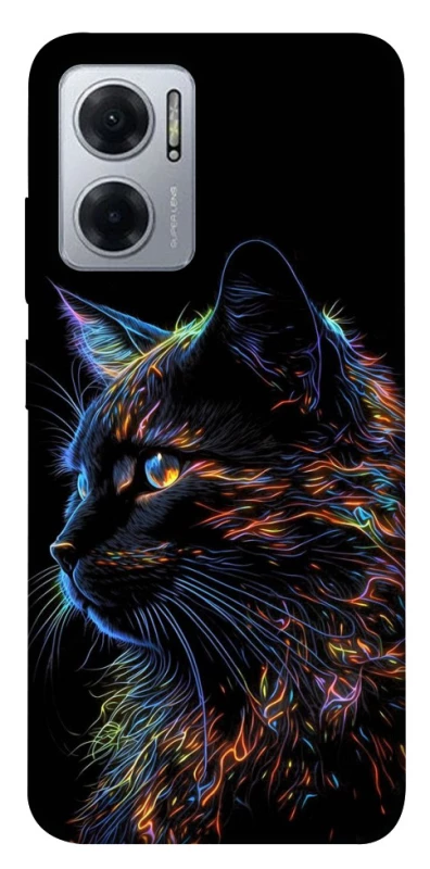 Чохол на Xiaomi Redmi Note 11E Чорний кіт фото 1 з 1