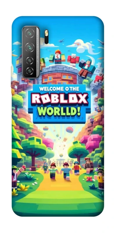 Чехол на Huawei Nova 7 SE Roblox World фото 1 из 1