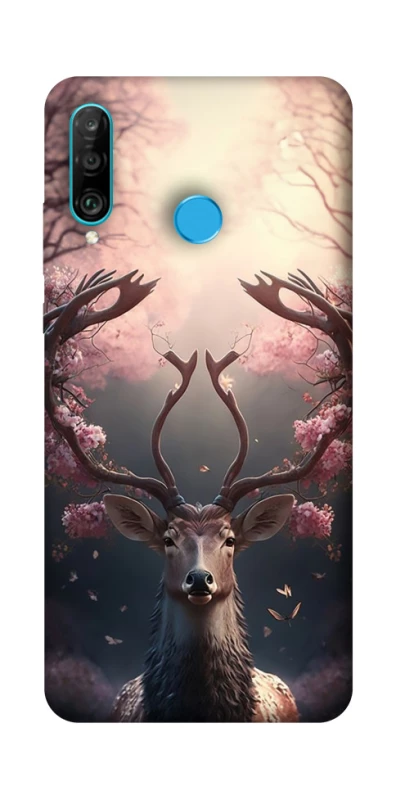 Чохол на Huawei P30 lite Скандинавський олень v3 фото 1 з 1