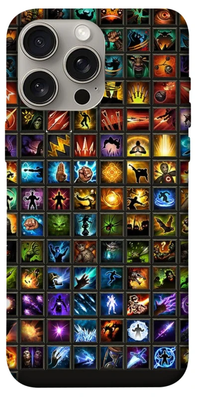 Чехол на Apple iPhone 15 Pro Max (6.7") Abilities menu ver.3 фото 1 из 1