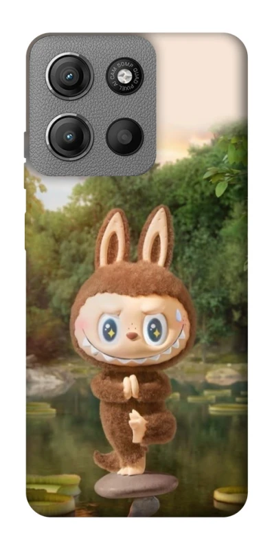 Чохол на Motorola Moto G15 4G Labubu Yoga фото 1 з 1