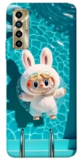 Чехол на TECNO Camon 17P Labubu in the pool ver.2 фото 1 из 1