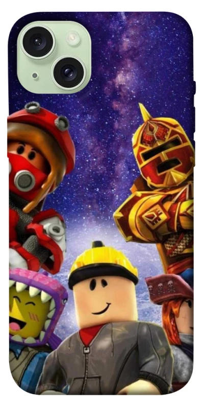Чехол на Apple iPhone 15 Plus (6.7") Roblox galaxy warriors фото 1 из 1