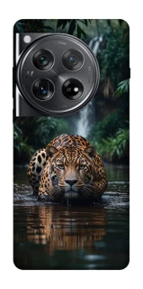 Чехол на OnePlus 12 Leopard in water фото 1 из 1