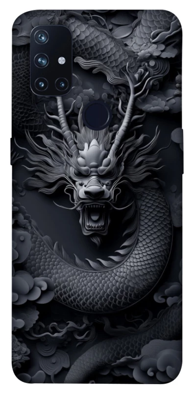 Чохол на OnePlus Nord N10 5G black dragon фото 1 з 1