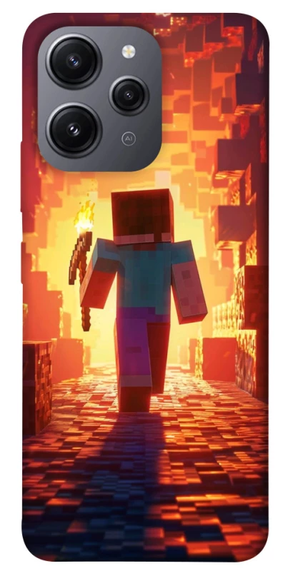 Чохол на Xiaomi Redmi 12 Minecraft adventure фото 1 з 1