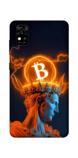 Чехол на ZTE Blade A31 Bitcoin God фото 1 из 1