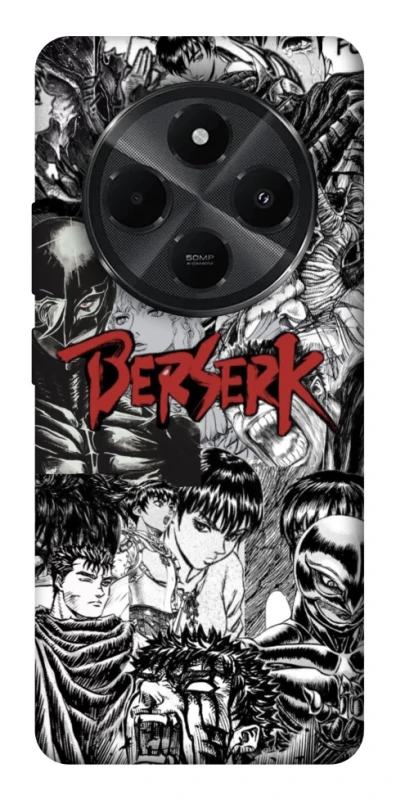 Чохол на Xiaomi Redmi A3 Pro Berserk Collage фото 1 з 1