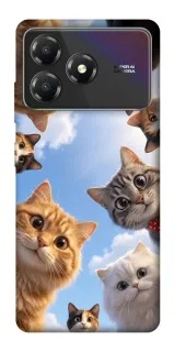 Чехол на ZTE Blade A36 Cats фото 1 из 1