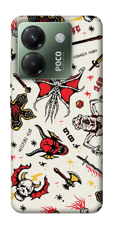 Чохол на Xiaomi Poco M7 pro 5G Stranger Things ver.2 фото 1 з 1