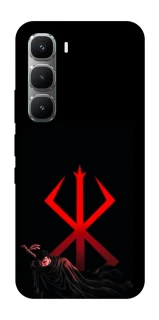 Чохол на Infinix Hot 60 Pro Berserk Red Logo фото 1 з 1