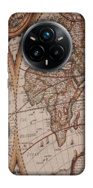 Чехол на Realme 14 Pro+ Карта путешествий фото 1 из 1