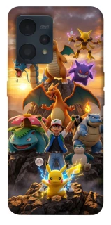 Чохол на Realme 9 4G / 9 Pro+ Pokemon фото 1 з 1