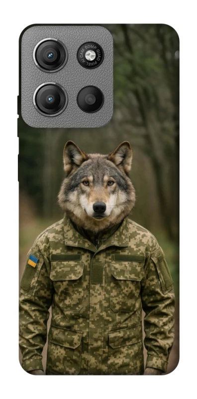Чохол на Motorola Moto G15 Power Вовк захисник фото 1 з 1