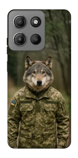 Чехол на Motorola Moto G15 Power Волк защитник фото 1 из 1