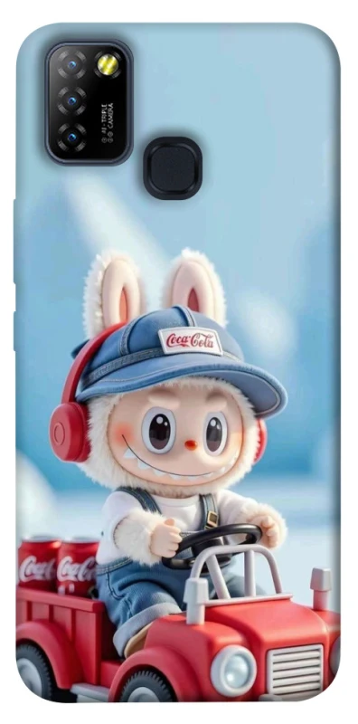 Чохол на Infinix Hot 10 Lite Labubu in the car фото 1 з 1