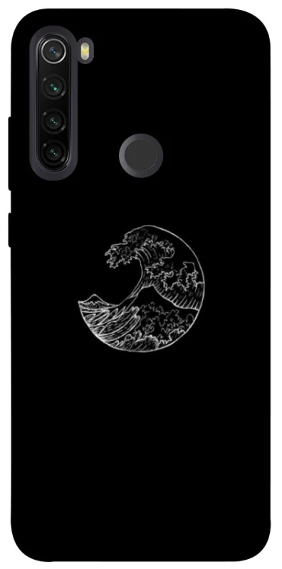 Чохол на Xiaomi Redmi Note 8T Black tsunami фото 1 з 1