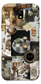 Чохол на Samsung J730 Galaxy J7 (2017) Coffee collage ver.4 фото 1 з 1