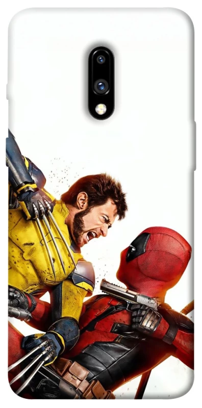 Чехол на OnePlus 7 Deadpool and Wolverine фото 1 из 1