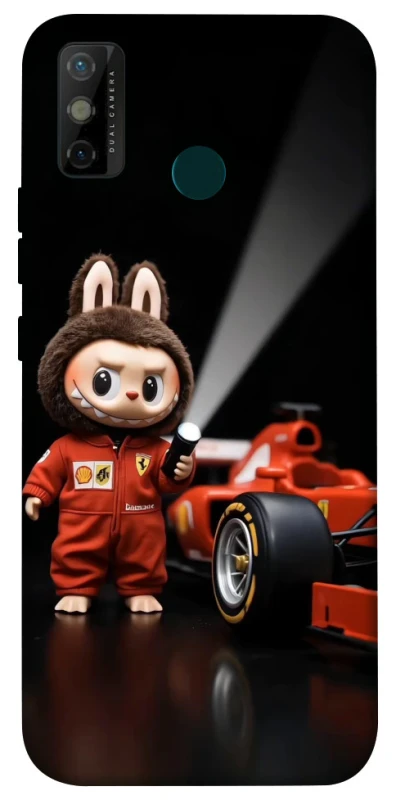 Чохол на TECNO Spark 6 Go F-1 Labubu фото 1 з 1