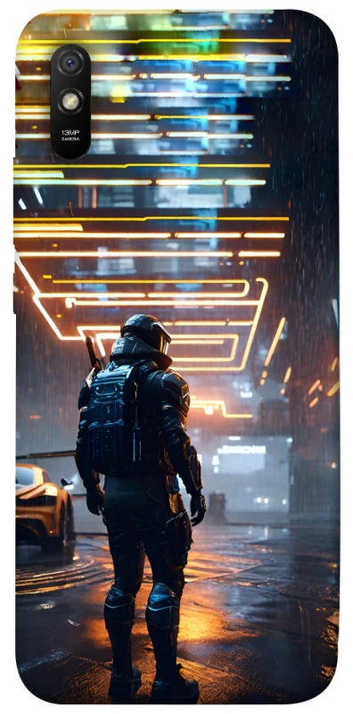 Чохол на Xiaomi Redmi 9A Cyber character фото 1 з 1