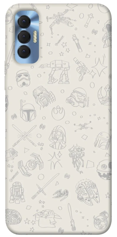Чохол на TECNO Spark 8P Star Wars background ver.1 фото 1 з 1