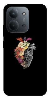 Чохол на Xiaomi Redmi 15C (Global) Heart with flowers фото 1 з 1