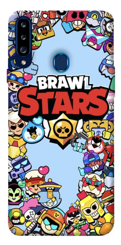 Чохол на Samsung Galaxy A20s Brawl Stars ver.2 фото 1 з 1
