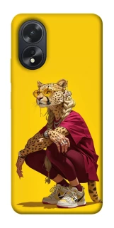 Чехол на Oppo A38 Ягуар фото 1 из 1