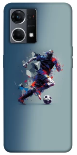 Чехол на Oppo Reno 7 4G Футболист фото 1 из 1