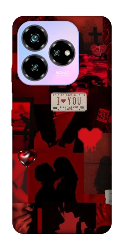 Чохол на ZTE Nubia V60 Love collage ver.2 фото 1 з 1