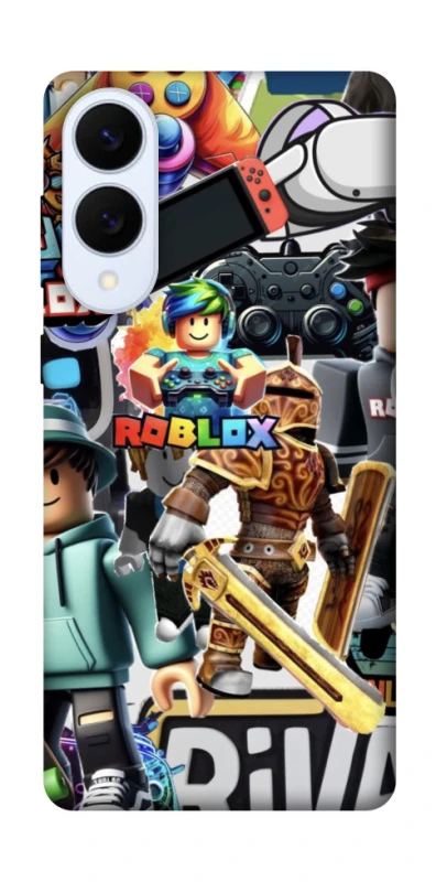 Чохол на Samsung Galaxy S25 Edge Roblox collage ver.1 фото 1 з 1