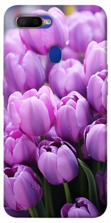 Чохол на Oppo A5s Фіолетові тюльпани фото 1 з 1