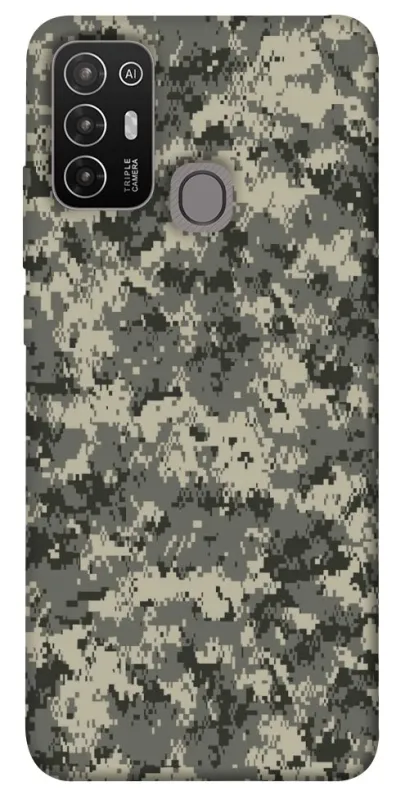 Чохол на ZTE Blade A52 Camouflage v25 фото 1 з 1