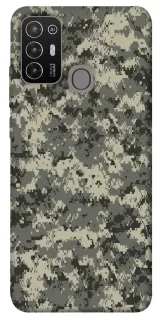 Чехол на ZTE Blade A52 Camouflage v25 фото 1 из 1