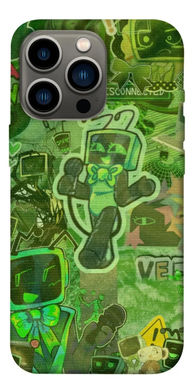 Чохол на Apple iPhone 13 Pro (6.1") Dandysworld tv green theme фото 1 з 1