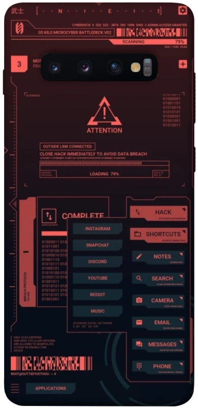 Чохол на Samsung Galaxy S10+ Attention фото 1 з 1