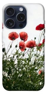Чохол на Apple iPhone 15 Pro (6.1") Поле маків фото 1 з 1