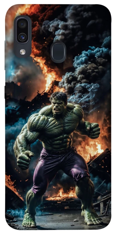 Чехол на Samsung Galaxy A20 / A30 Hulk v2 фото 1 из 1