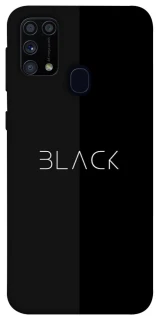 Чехол на Samsung Galaxy M31 Black фото 1 из 1