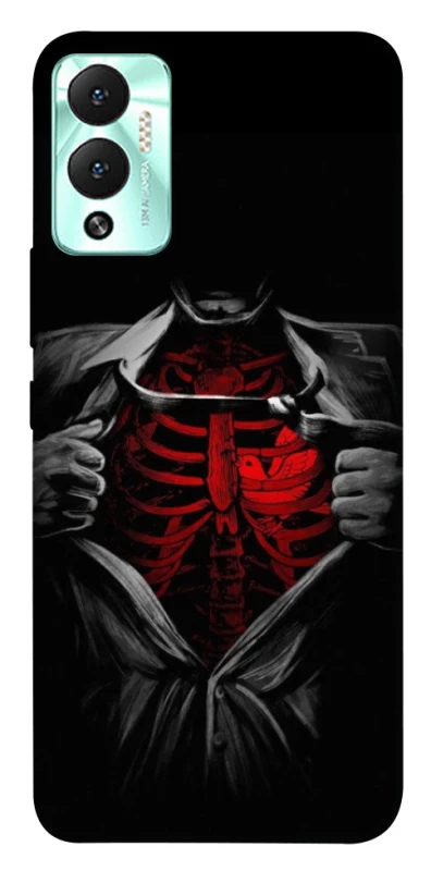 Чохол на Infinix Hot 12 Play Skeleton Heart фото 1 з 1