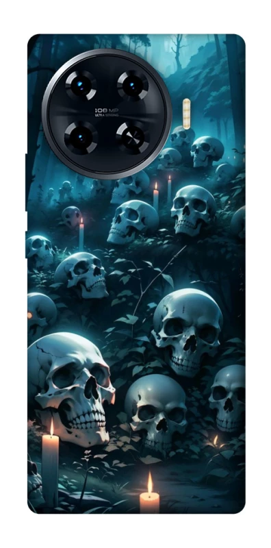 Чехол на TECNO Spark 20 Pro+ Skulls v3 фото 1 из 1