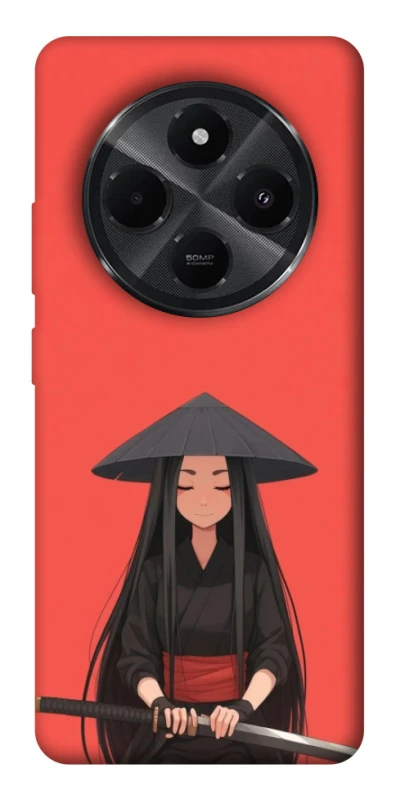 Чехол на Xiaomi Redmi A4 Red samurai фото 1 из 1