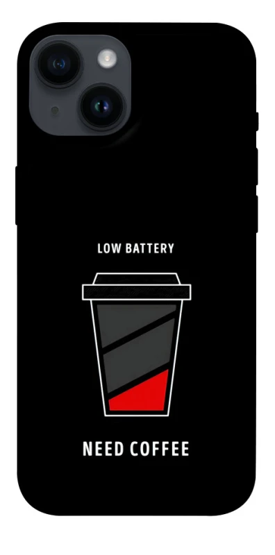 Чехол на Apple iPhone 14 (6.1") Low battery фото 1 из 1
